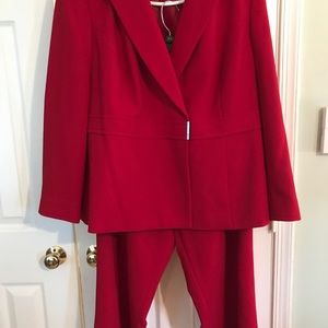 Liz Claiborne red suit. EUC